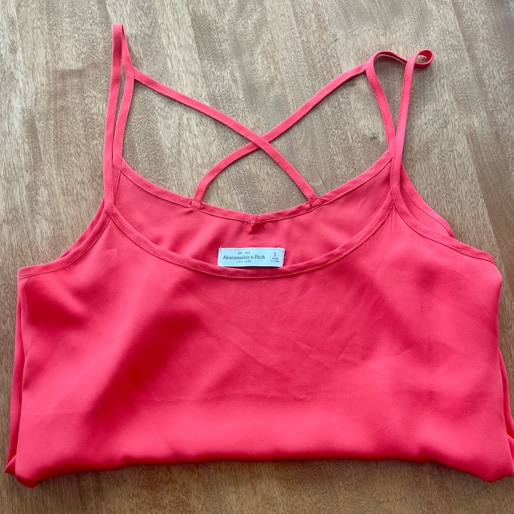 Abercrombie & Fitch silky tank top, Size Small